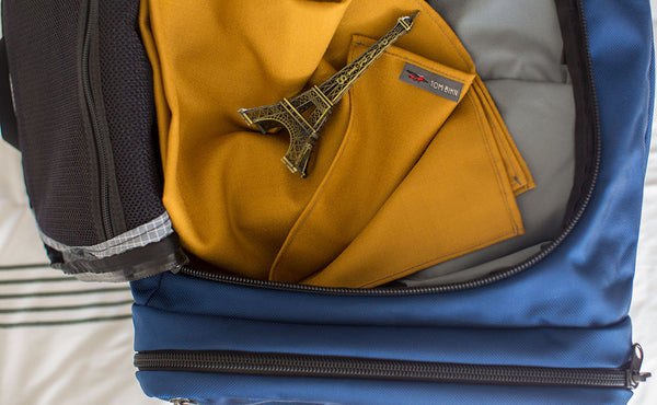 The Shepherd's Wool Utility Cloth packed in an Aeronaut.